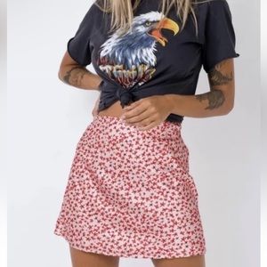 Princess Polly Women’s Joan Mini Skirt Pink Size 4